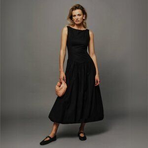 Reformation | Elvira Dress | Black | Size 0